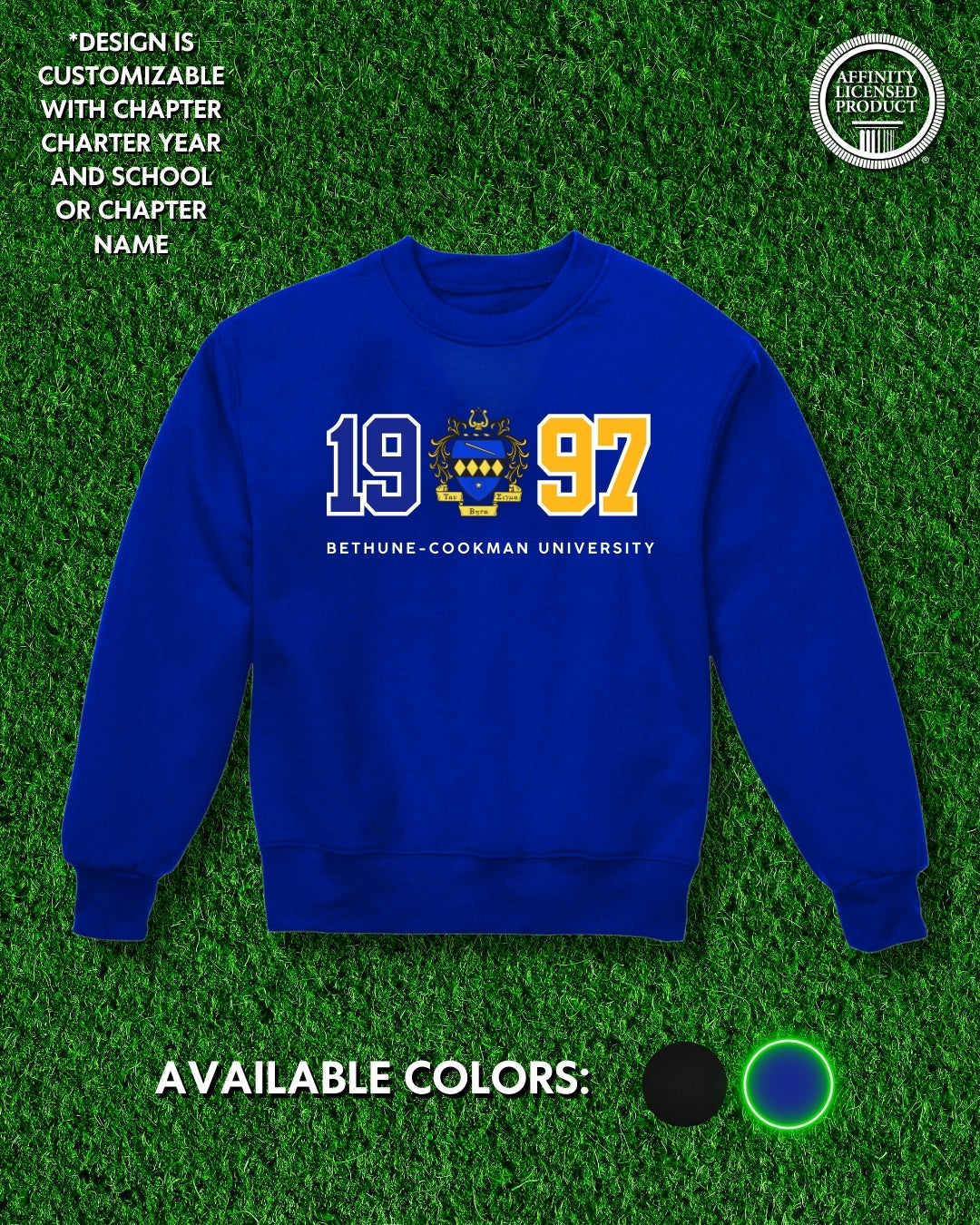 Tau Beta Sigma - Chapter Charter Year with Crest