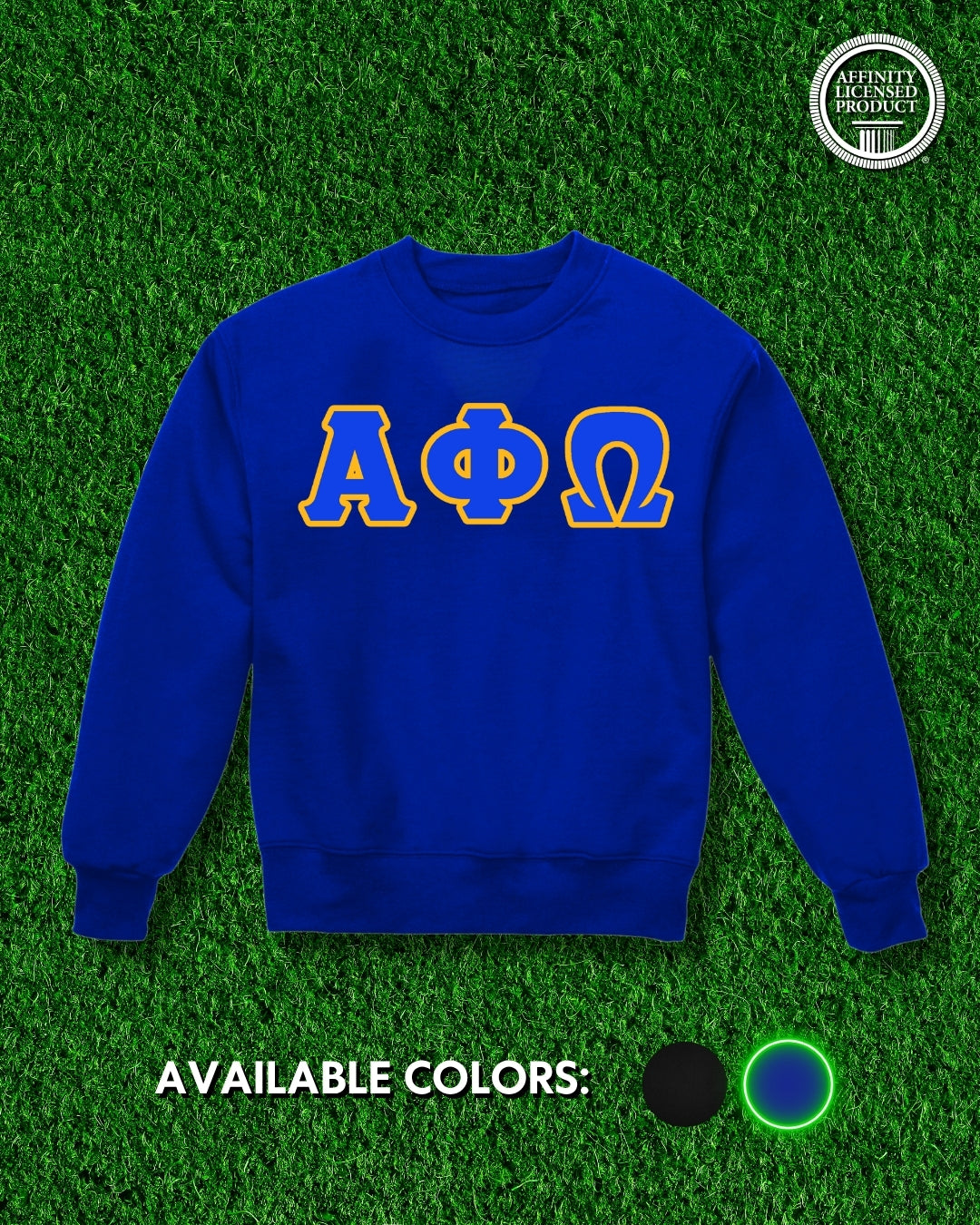 Alpha Phi Omega - Classic Greek Crewneck