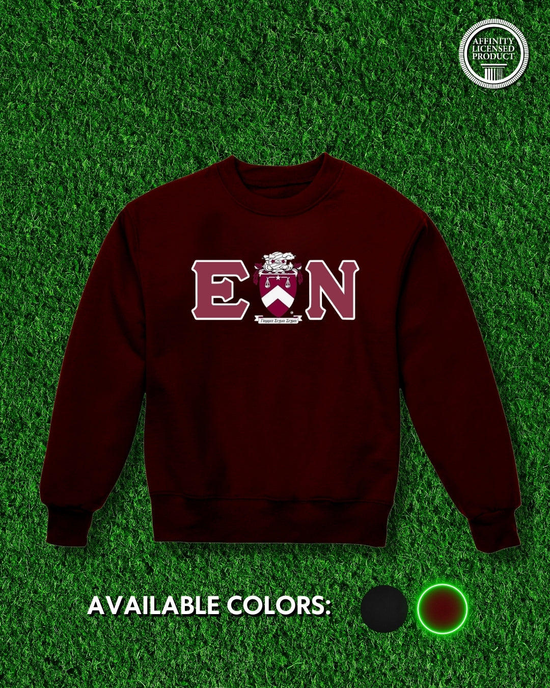 Gamma Sigma Sigma Chapter Crewneck with Crest