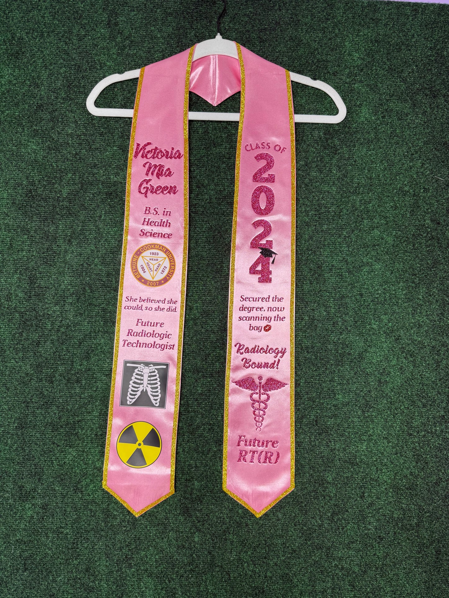 Custom Graduation Stole Deposit