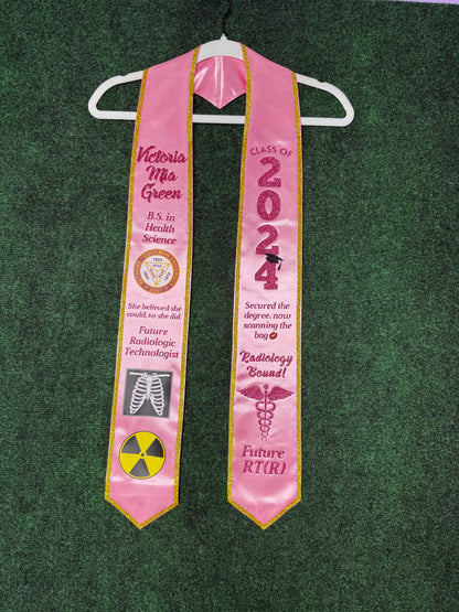 Custom Graduation Stole Deposit