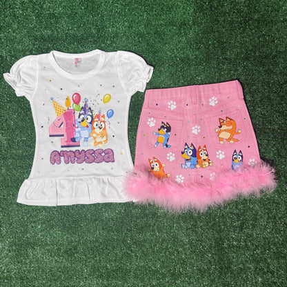 Kids Custom Birthday Outfit (Deposit)