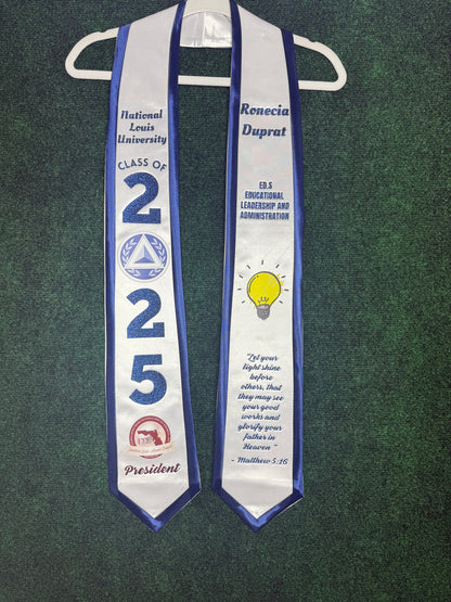 Custom Graduation Stole Deposit