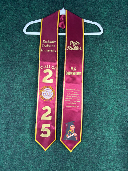 Custom Graduation Stole Deposit