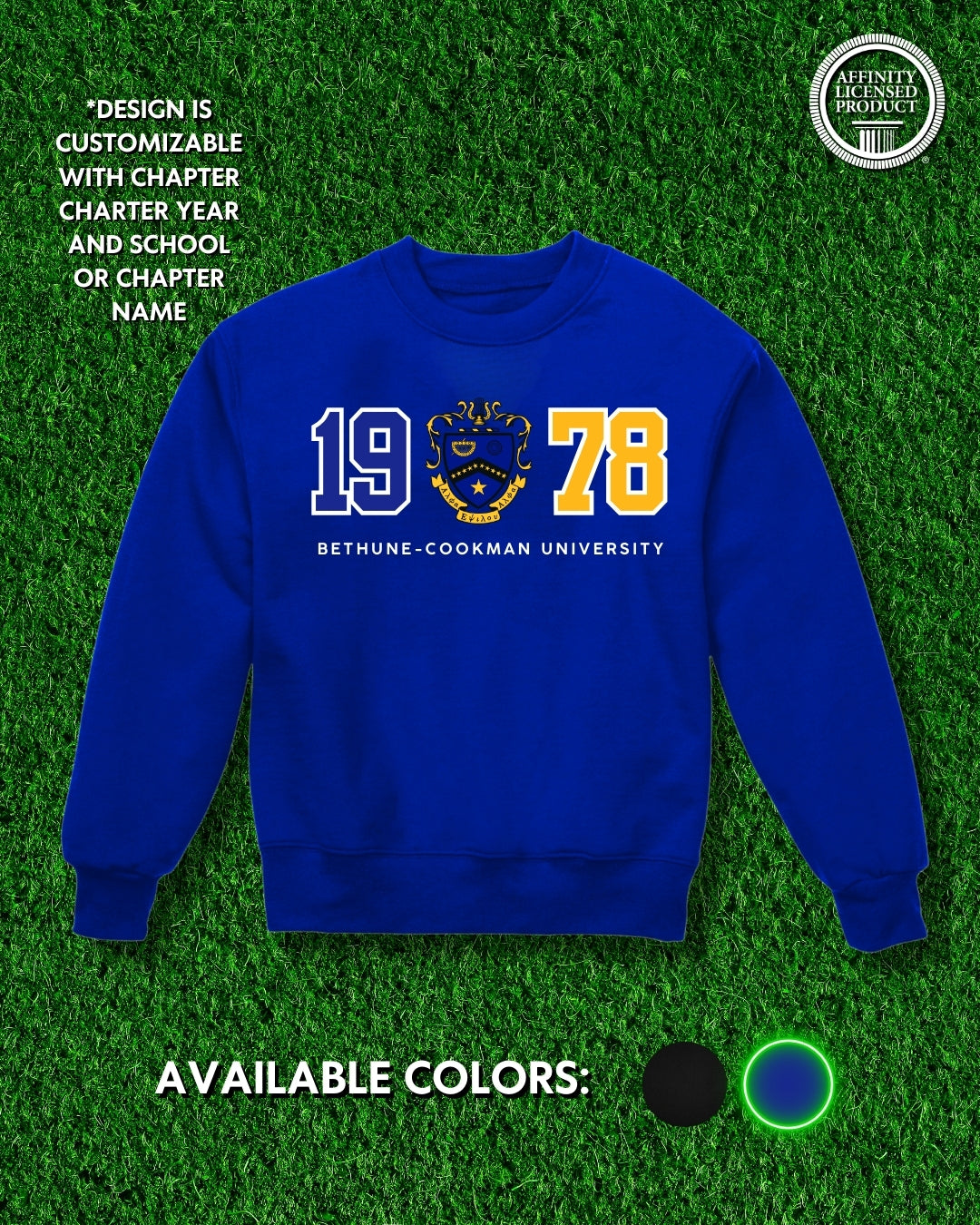 Kappa Kappa Psi - Chapter Charter Year with Crest