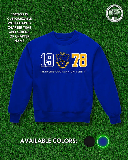 Kappa Kappa Psi - Chapter Charter Year with Crest