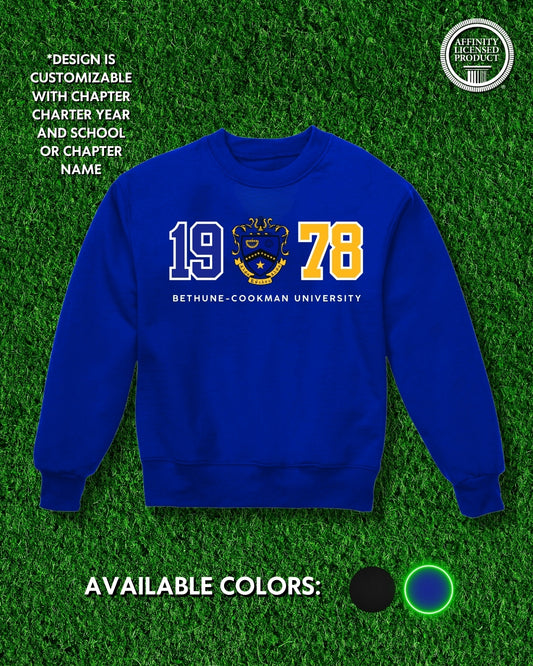 Kappa Kappa Psi - Chapter Charter Year with Crest