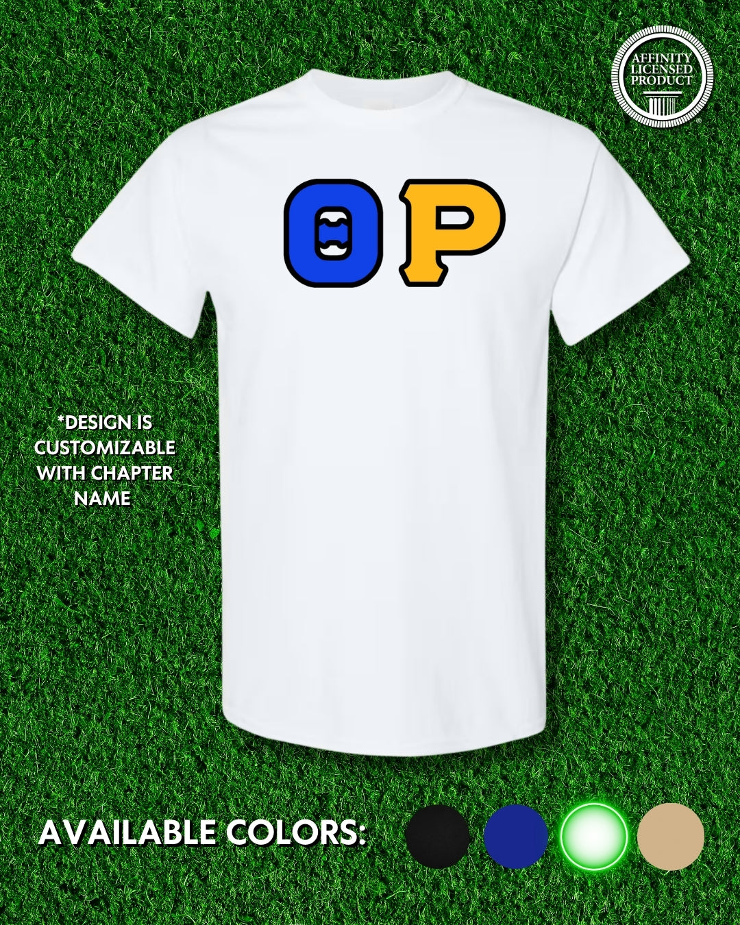 Tau Beta Sigma - Chapter Letters Shirt