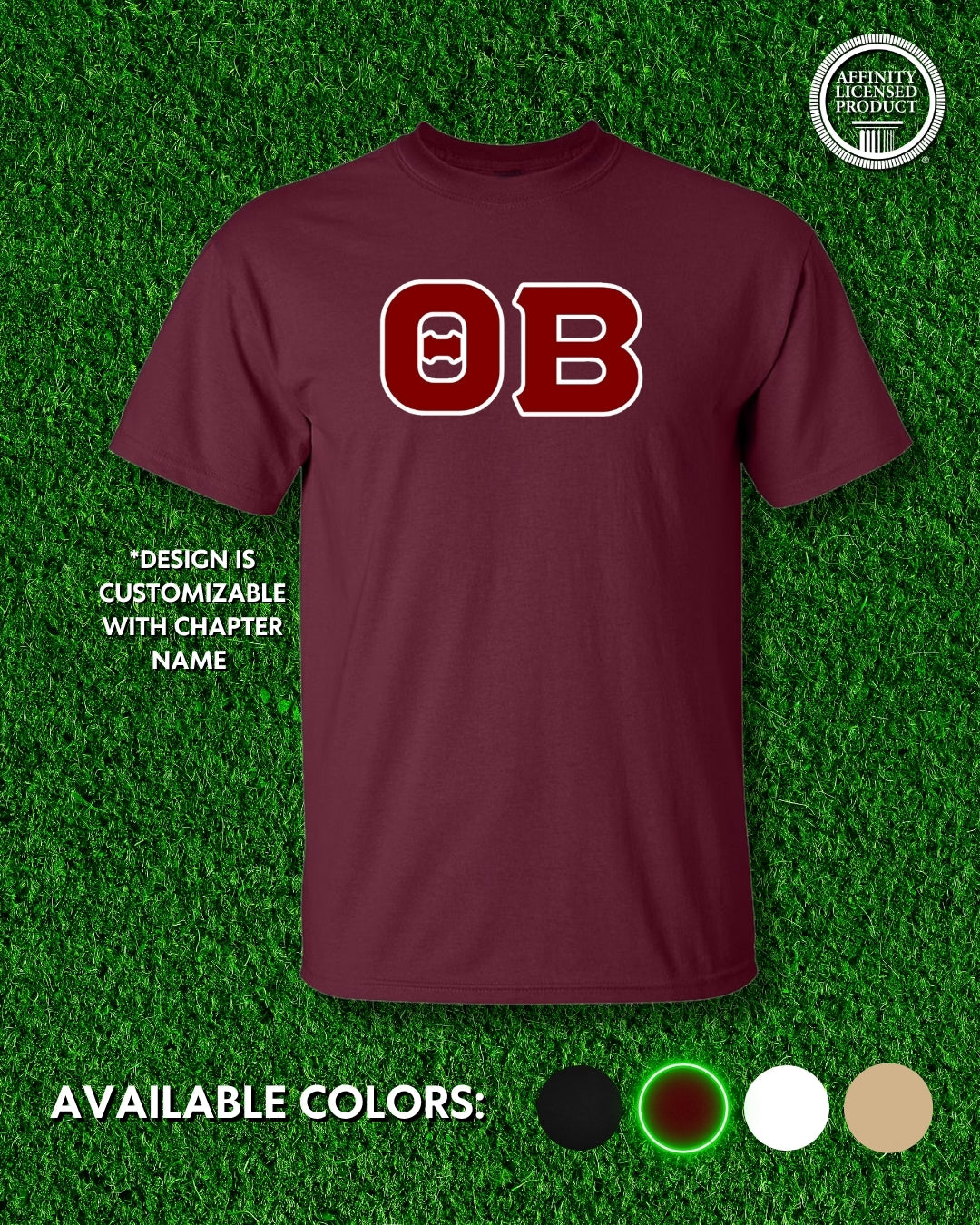 Gamma Sigma Sigma - Chapter Letters Shirt