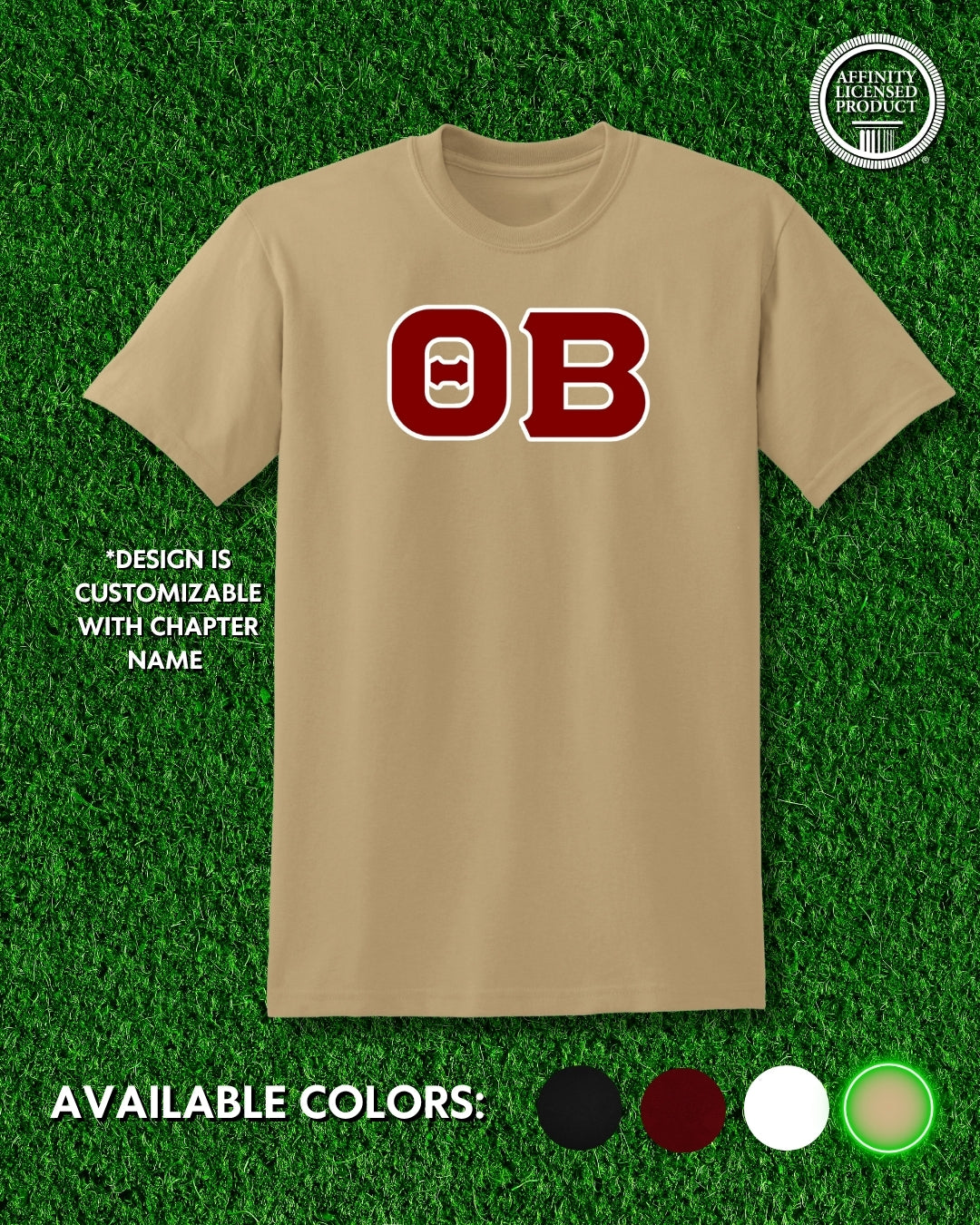 Gamma Sigma Sigma - Chapter Letters Shirt