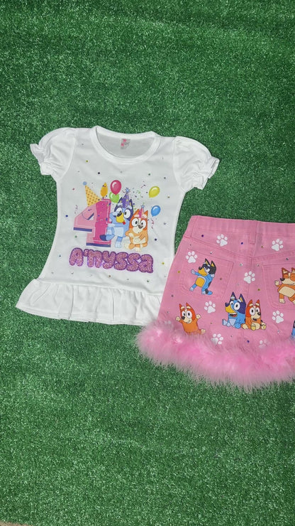 Kids Custom Birthday Outfit (Deposit)